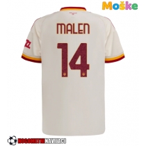 Moške Nogometnih dresov AS Roma Donyell Malen #14 Gostujoči 2026-27 Kratki rokavi